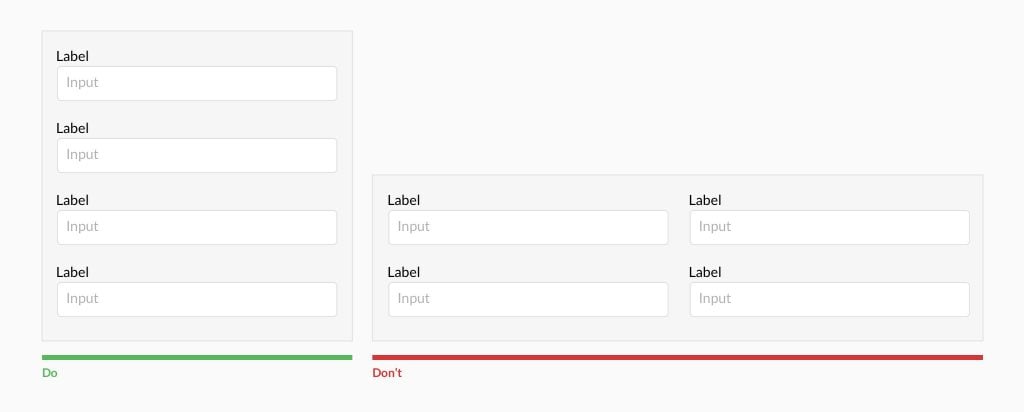 Keep Form in Single Column